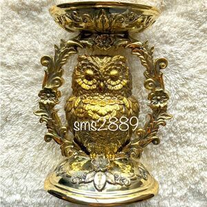 Bath and Body Works Owl Candle Holder